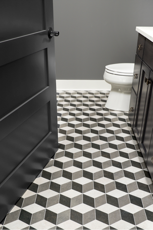 Advantages Of A Diagonal Tile Layout For A Bathroom Floor