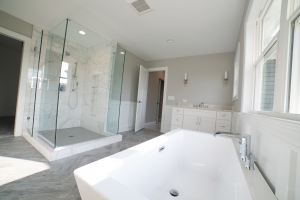 Naperville master bathroom