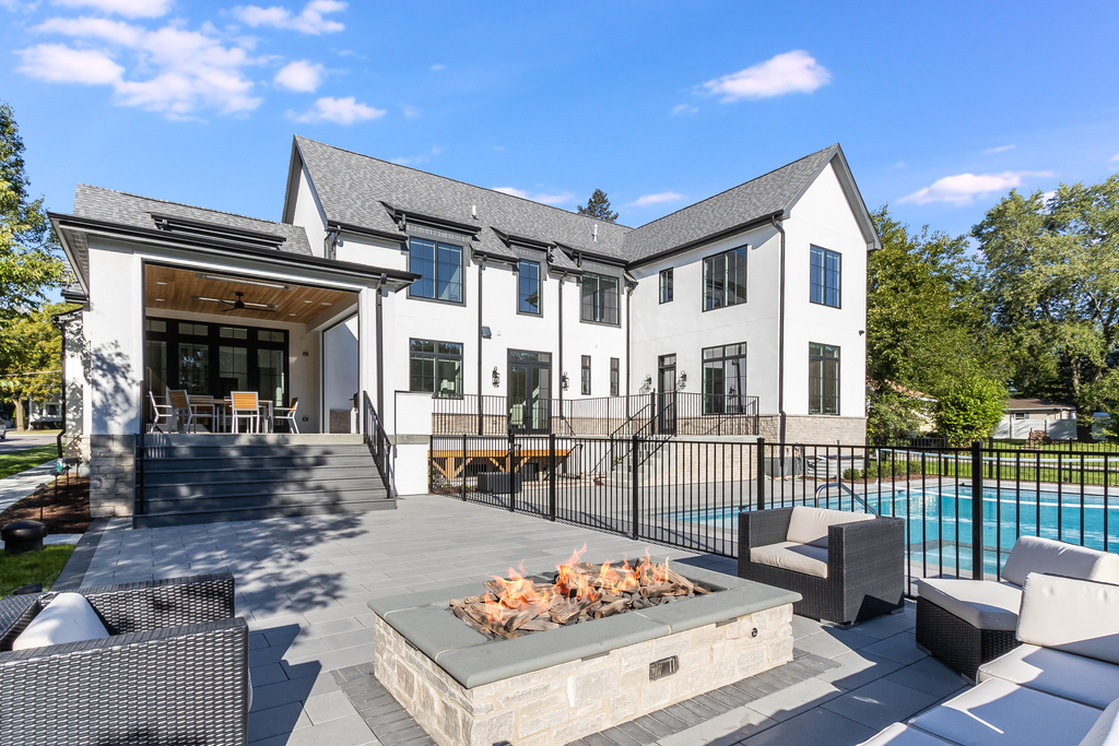 SG Home Builders custom home exterior